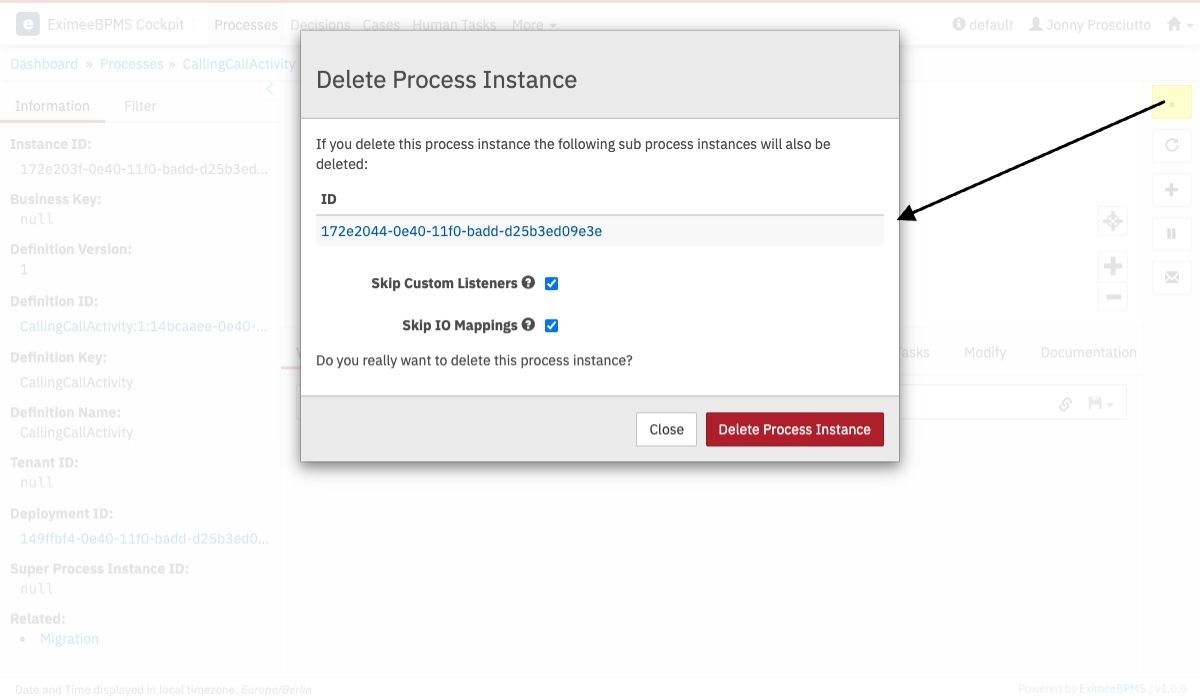 Cancel Instances