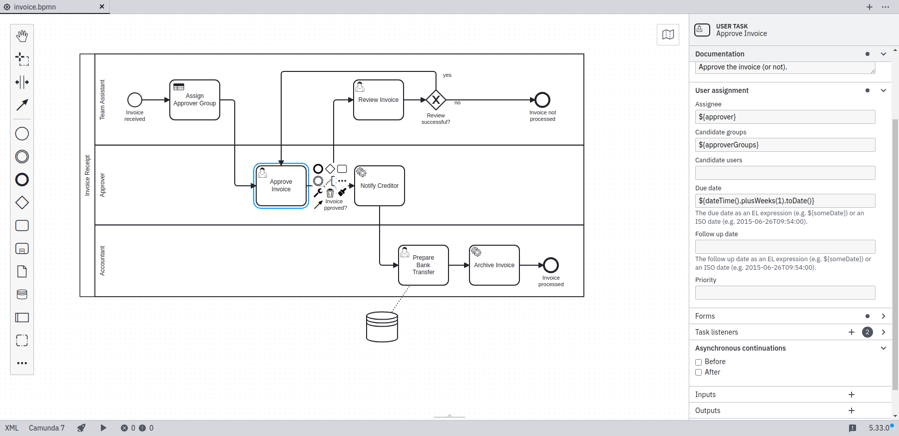 User Task Assignment
